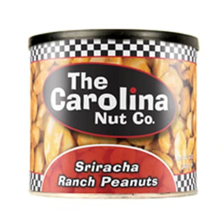 The Carolina Nut Co Carolina Nut Co. Sriracha Ranch Peanuts 12 oz Can 11058